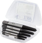 TJR® 5pcs Spiral Screw Extractor Set Sizes #1-#5 for M3-M8 - Easy Out Multi-Spline Stripped Bolt Remover