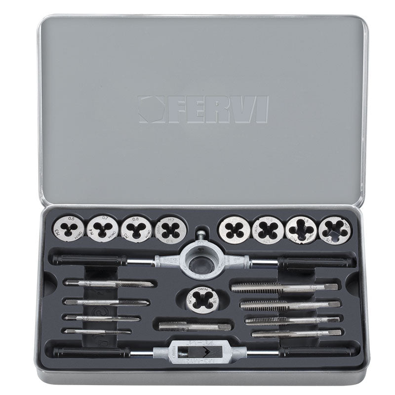 FERVI M020-Tap and Die Set – TJR Tools and More