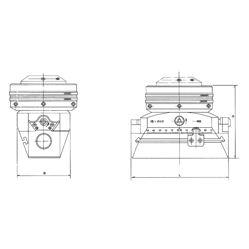 T021/030 AUTOMATIC PRECISION BORING HEAD
